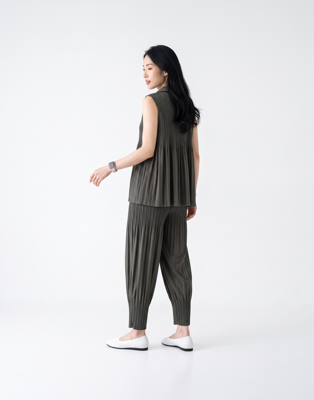 Wrinkle-Free, Cooling & Breathable Aera Free Size Top With Pockets