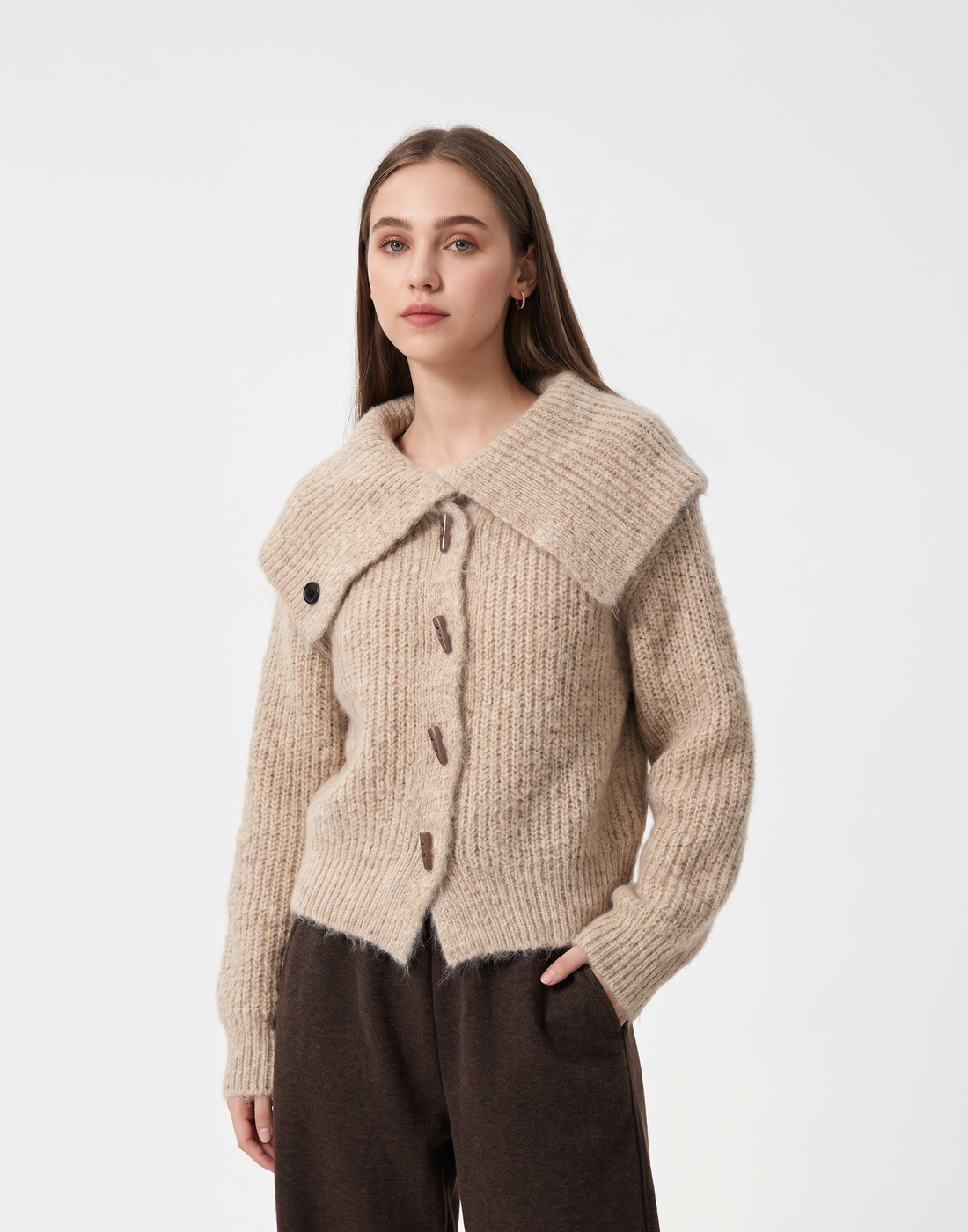 Warm, Buttery Soft & Cosy With Adjustable Neckline Muse Top - For Cold Climates