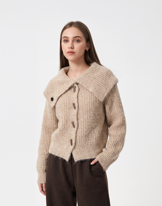 Warm, Buttery Soft & Cosy With Adjustable Neckline Muse Top - For Cold Climates