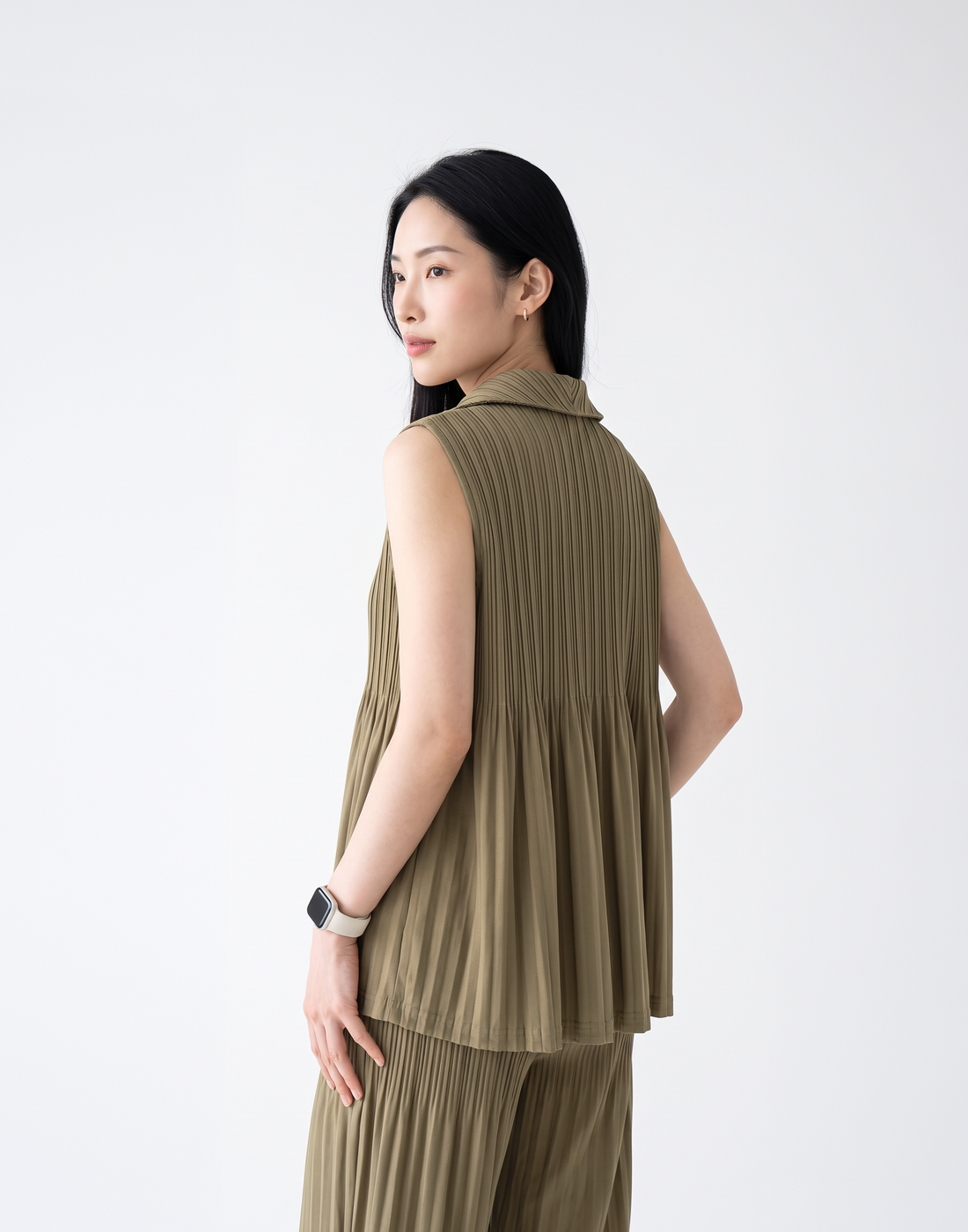 Wrinkle-Free, Cooling & Breathable Aera Free Size Top With Pockets