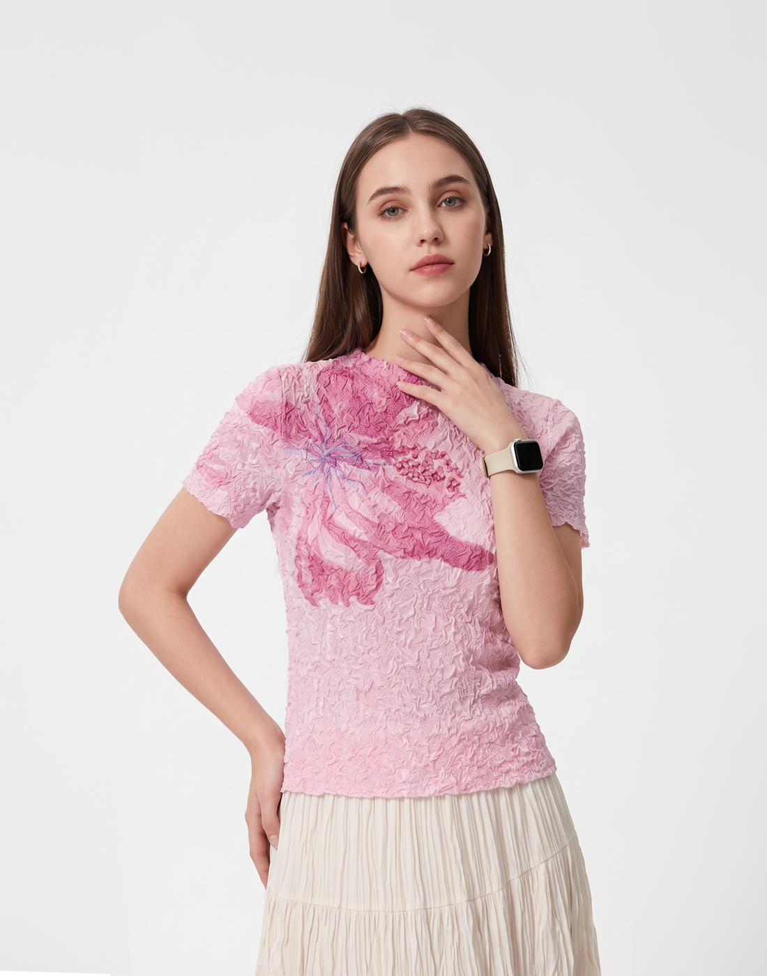 Wrinkle-Free, Cooling & Breathable Free Size Mirelle Top