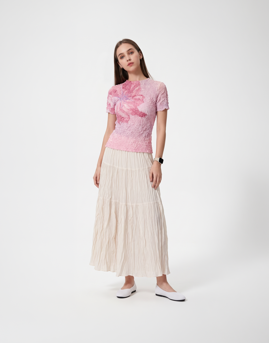 Wrinkle-Free, Cooling & Breathable Free Size Mirelle Top