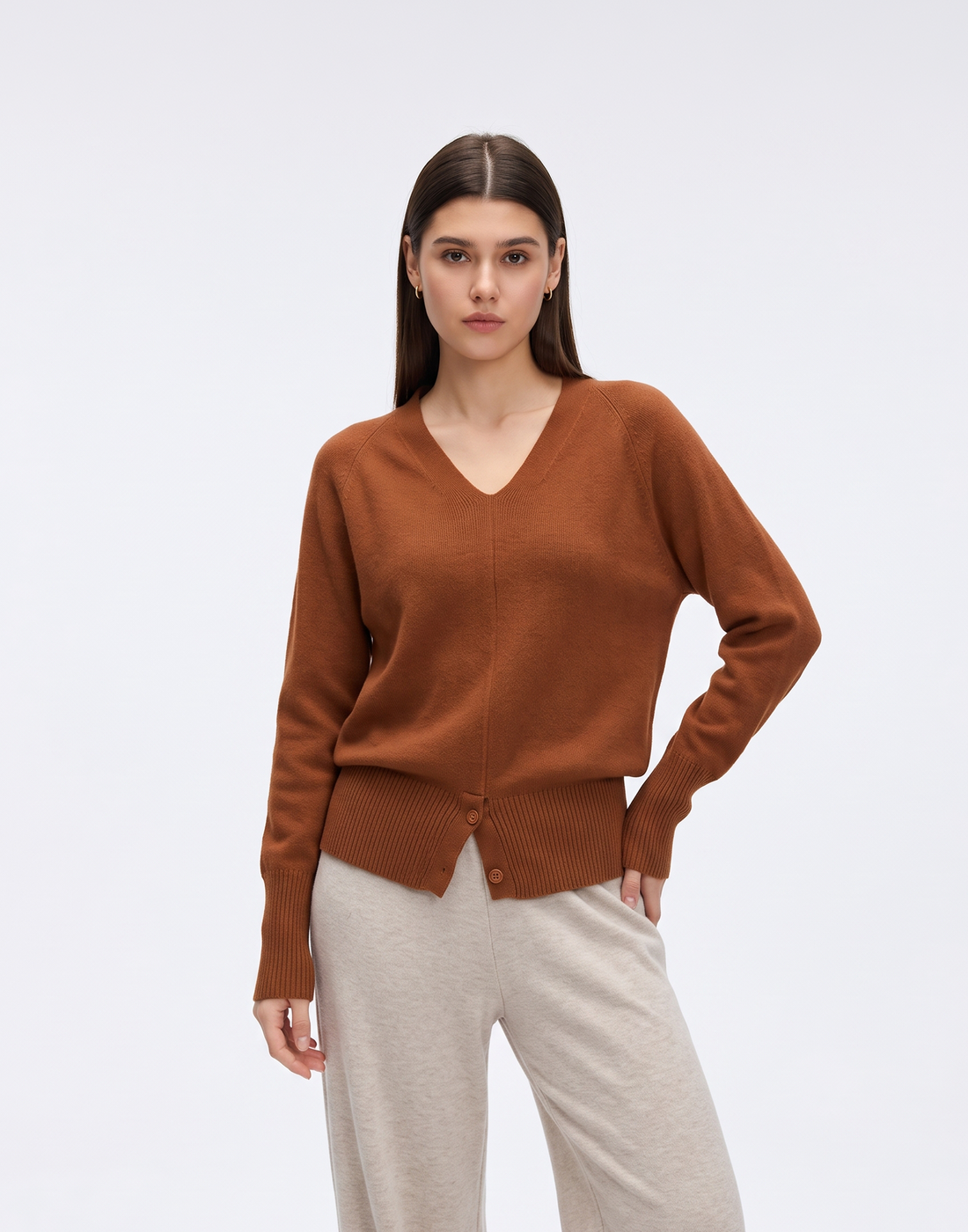 Warm, Buttery Soft & Cosy Elera Knitted Top - For Cold Climates