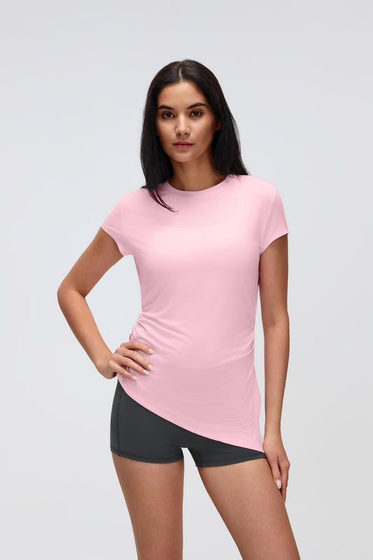 Buy 1, Get 1 Free - Buttery Soft, Cooling & Odor-Free Tummy Covering Dreamy T-Shirt