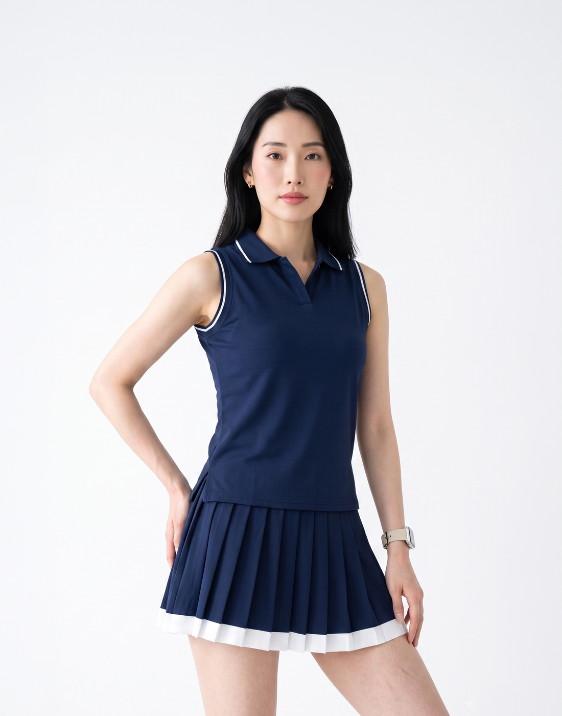 Buy 1, Get 1 Free - Cooling, Breathable & Sweat-Wicking Match Point Polo Top