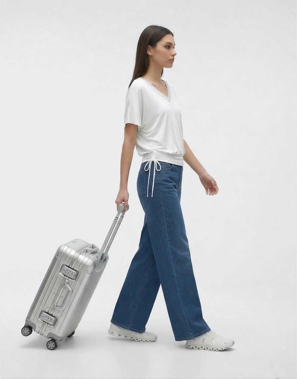 Buy 1, Get 1 Free - Flattering & Cooling Fresh Workout Top With Sleeves & Slim Waistline