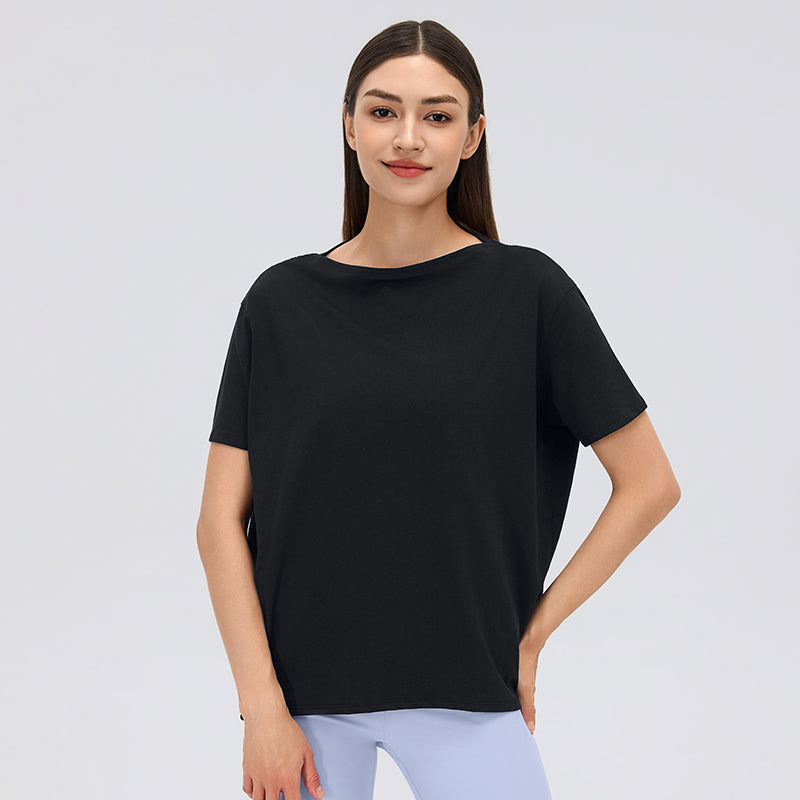 Buy 1, Get 1 Free - Cooling, Buttery Soft & Wrinkle-Free Luminous Top (Belly Covering Fit)