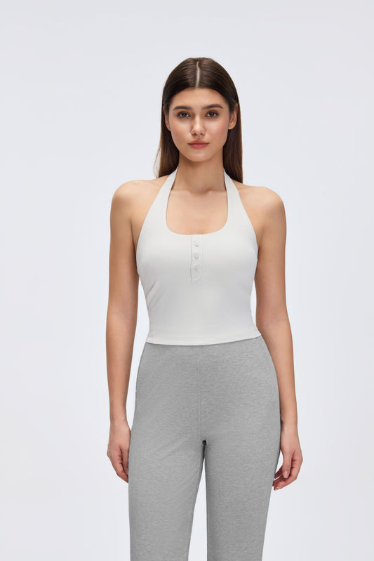 Buttery Soft & Cooling Buckle Padded Top