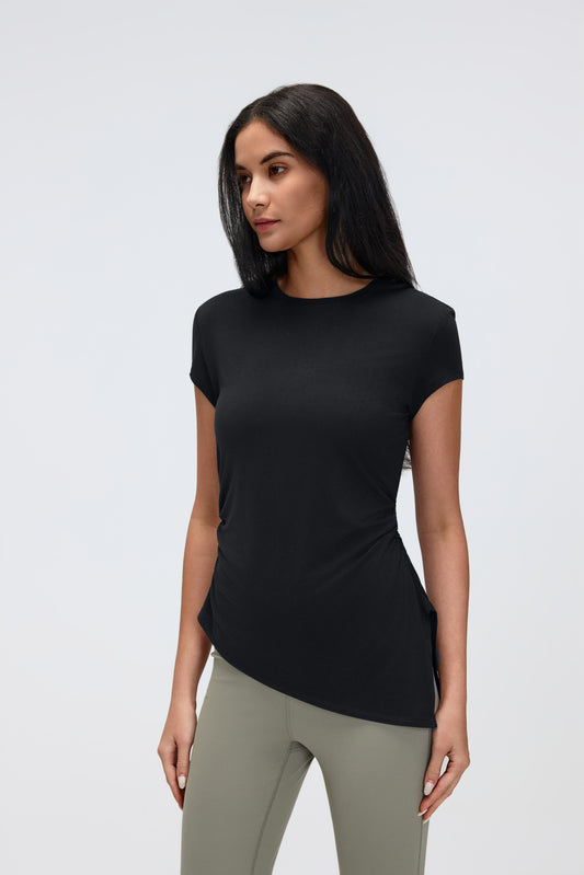 Buy 1, Get 1 Free - Buttery Soft, Cooling & Odor-Free Tummy Covering Dreamy T-Shirt