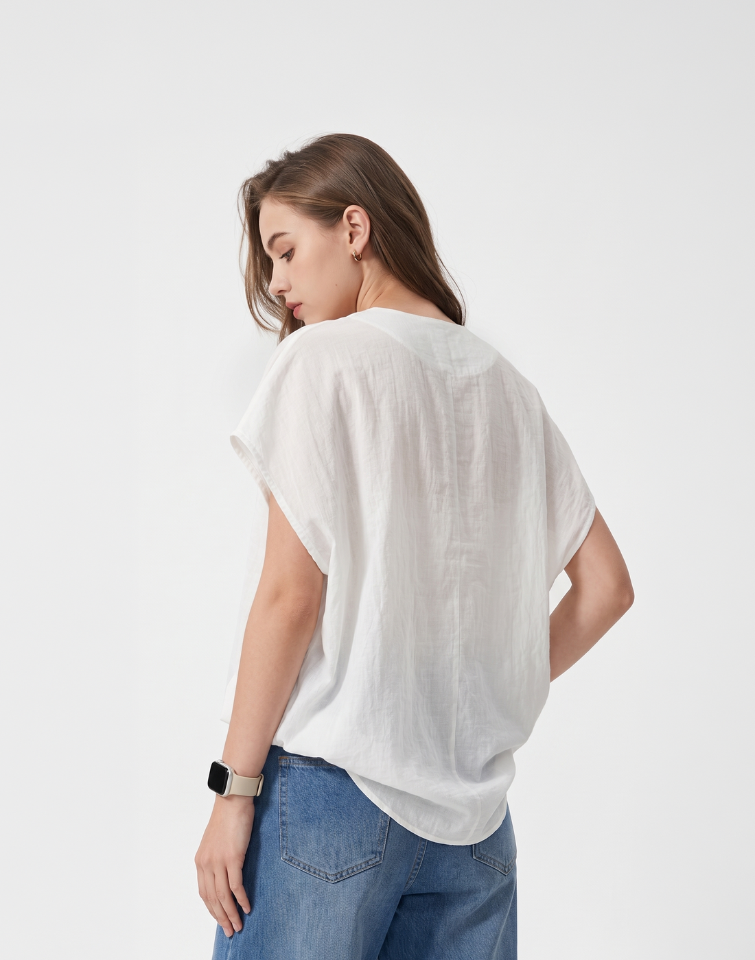 Cooling, Breathable & Tummy Covering Drape Top