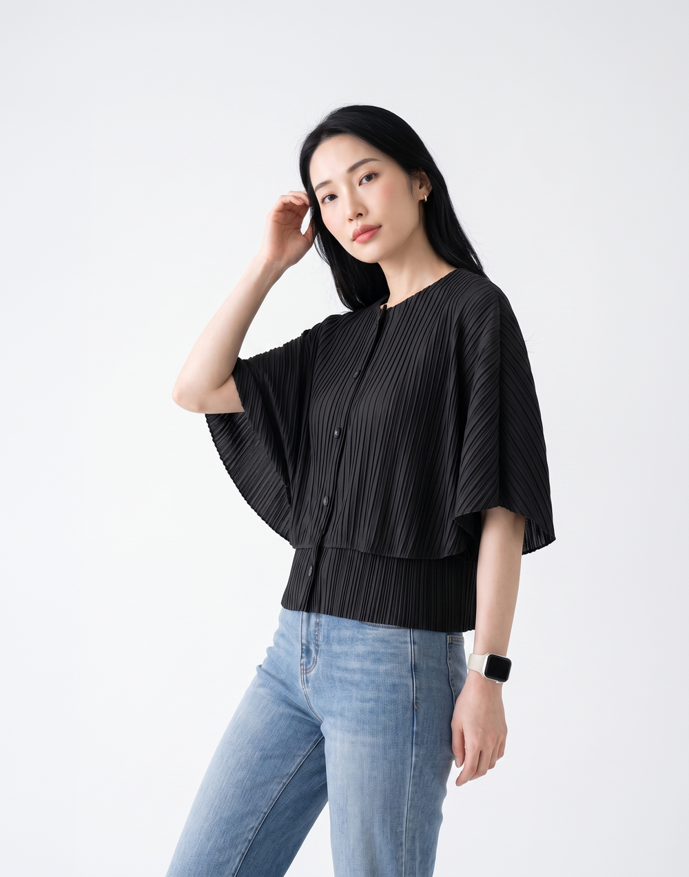 Wrinkle-Free, Cooling & Breathable Free Size Bella Top