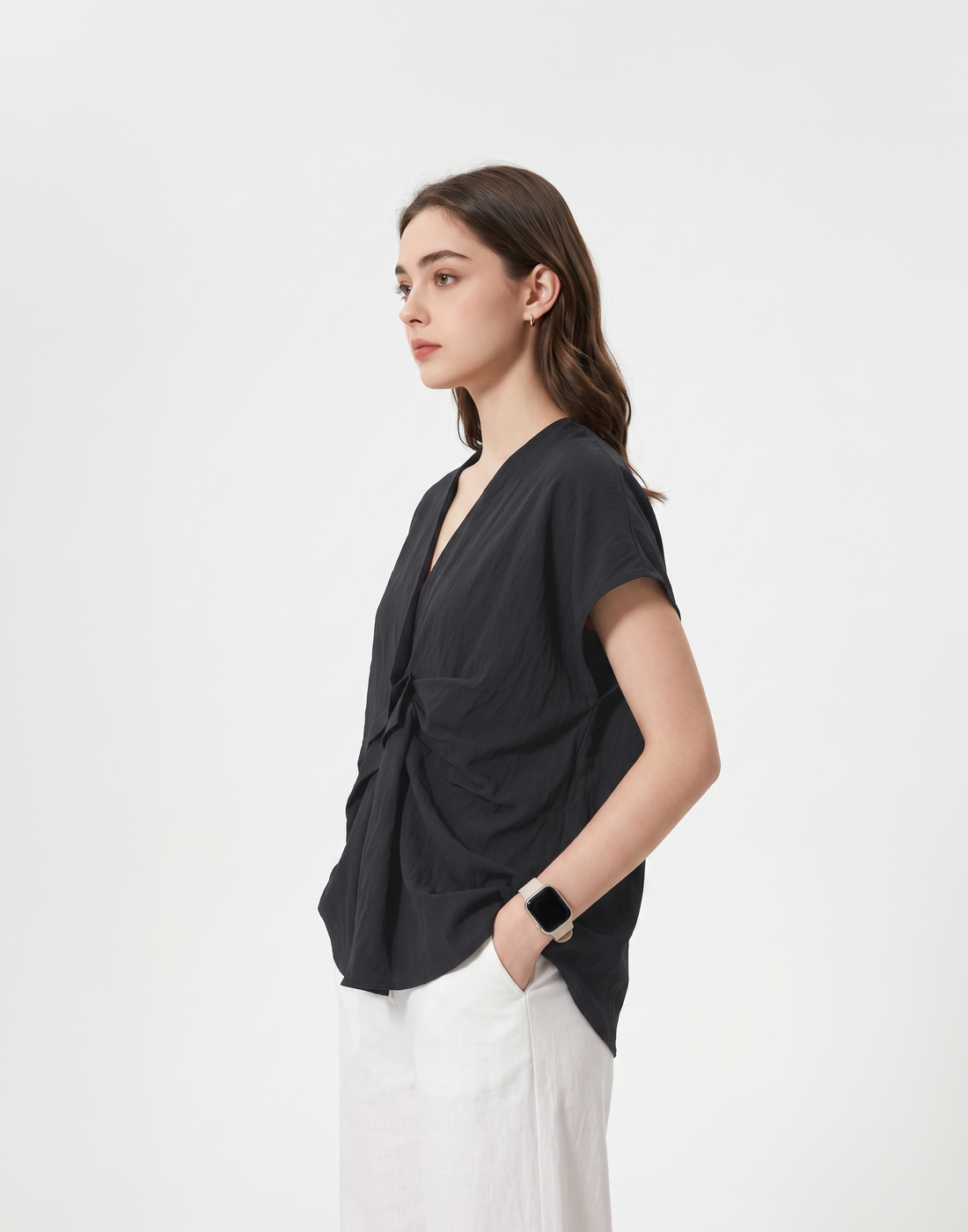 Cooling, Breathable & Tummy Covering Drape Top