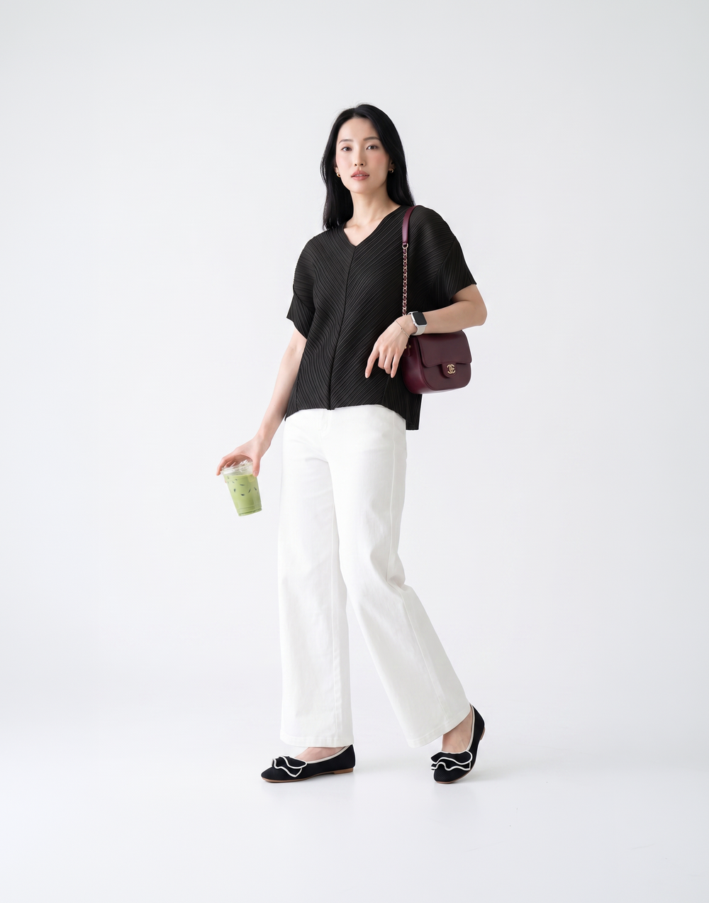 Wrinkle-Free, Cooling, Breathable & Free Size Solene Top