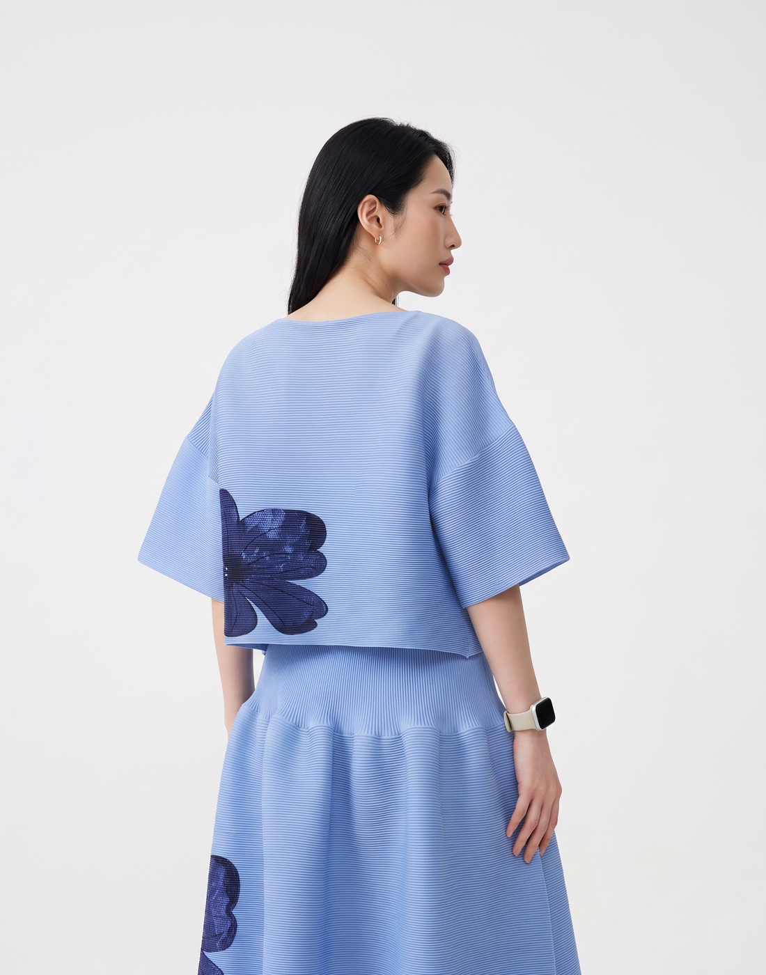 Wrinkle-Free, Cooling & Breathable Free Size Peony Top