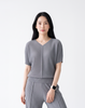 Wrinkle-Free, Cooling & Breathable Free Size Takeoff Pleated Set