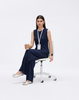 Cooling, Wrinkle-Free & Free Size Pleated Legacy Vest With Pockets
