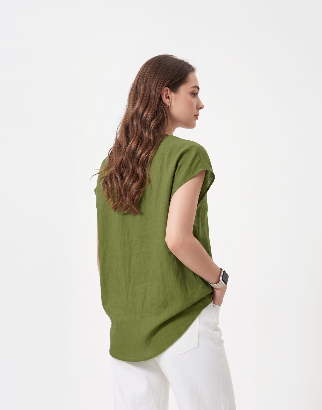Cooling, Breathable & Tummy Covering Drape Top