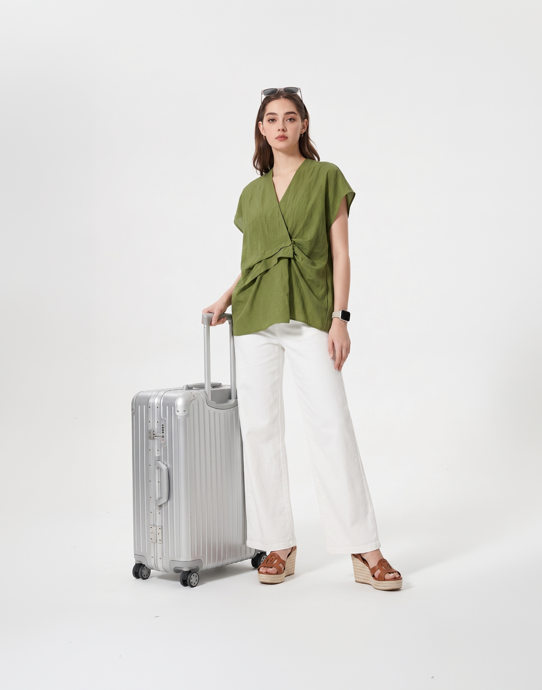 Cooling, Breathable & Tummy Covering Drape Top