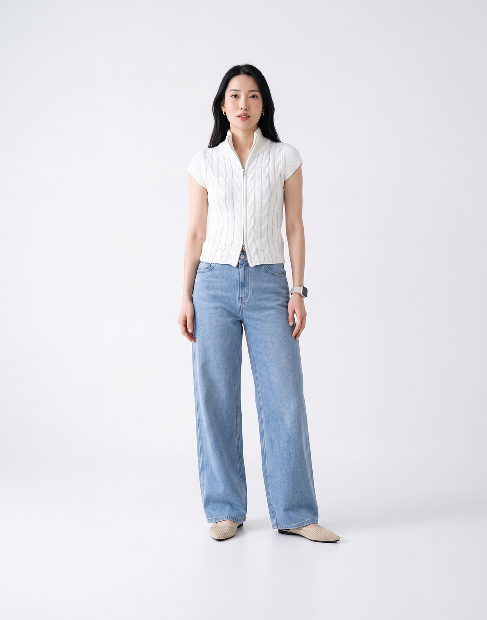 Buttery Soft, Stretchy & Free Size Cocoon Knitted Top