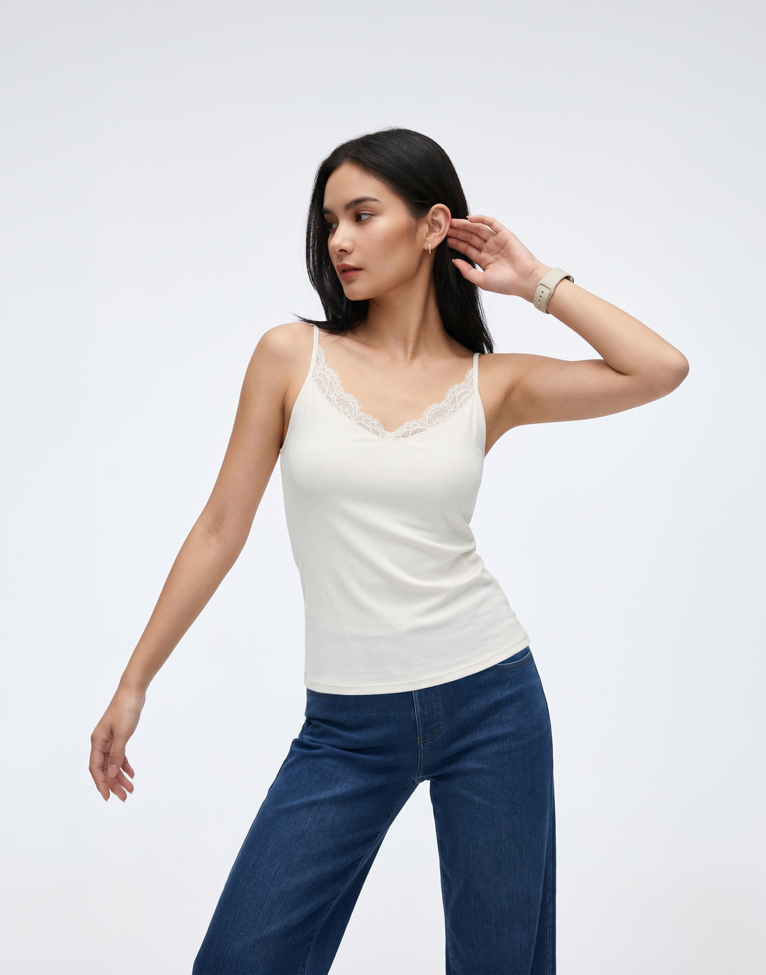 Cooling, Buttery Soft Muse Lace Padded Top - New Design