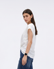 Cooling, Breathable, Crease-Resistent & Tummy Covering Polished Twist Top With Cap Sleeves