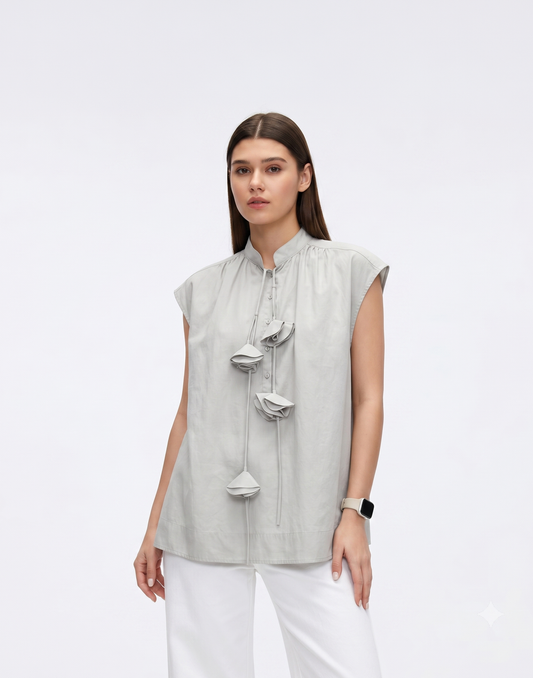 Cooling & Breathable Poise Shirt WIth Cap Sleeves