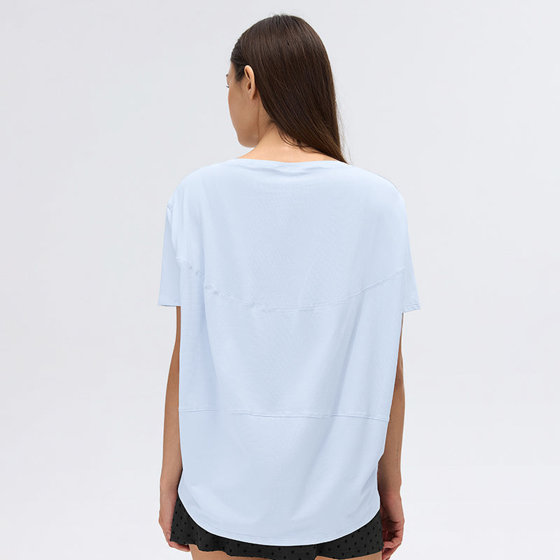 Buy 1, Get 1 Free - Cooling, Buttery Soft & Wrinkle-Free Luminous Top (Belly Covering Fit)