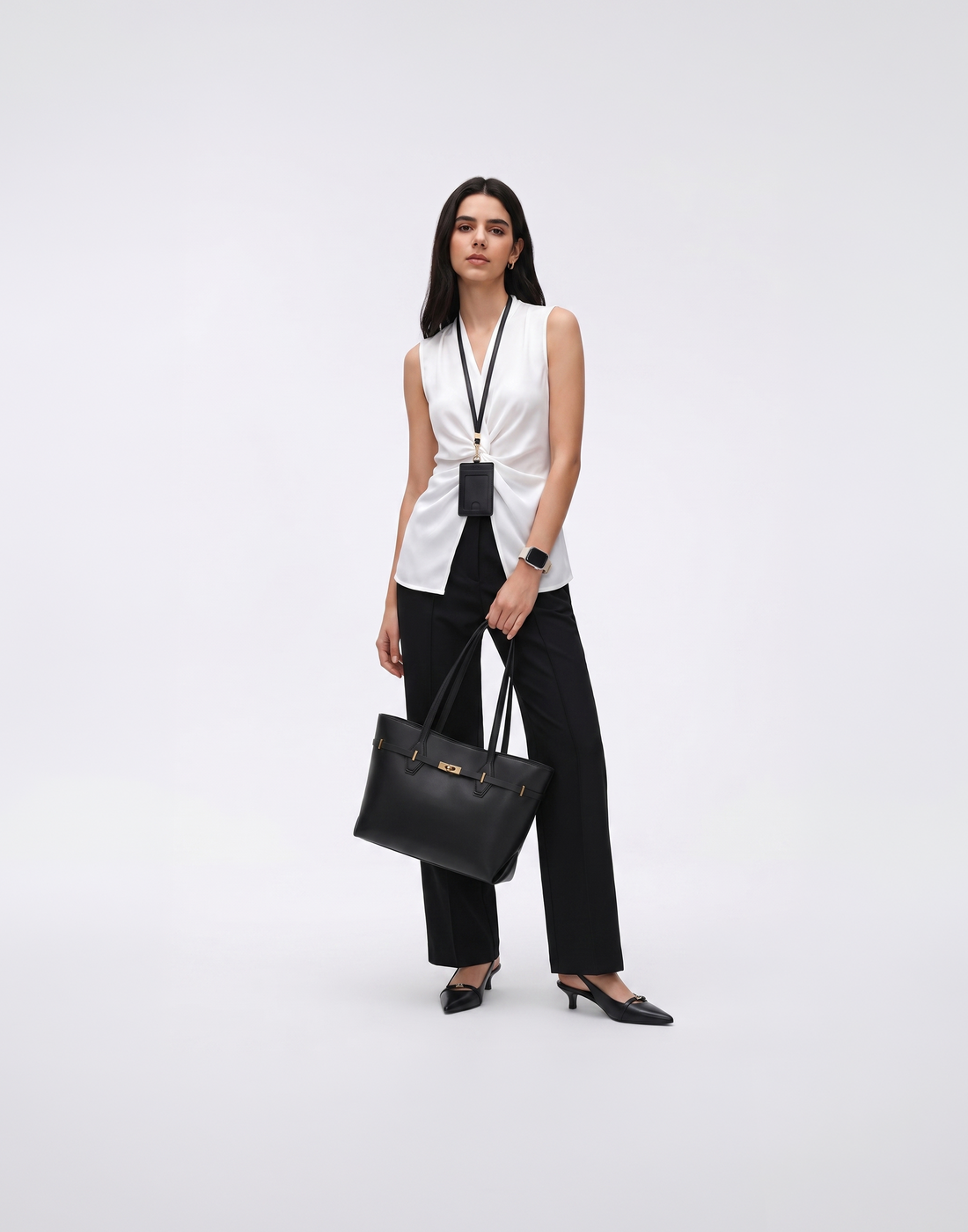 Cooling, Breathable, Wrinkle-Resistent & Tummy Covering Essential Twist Top