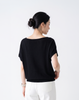 Cooling, Breathable & Crease-Resistant Chilled Boat Necked Top With Batwing Sleeves