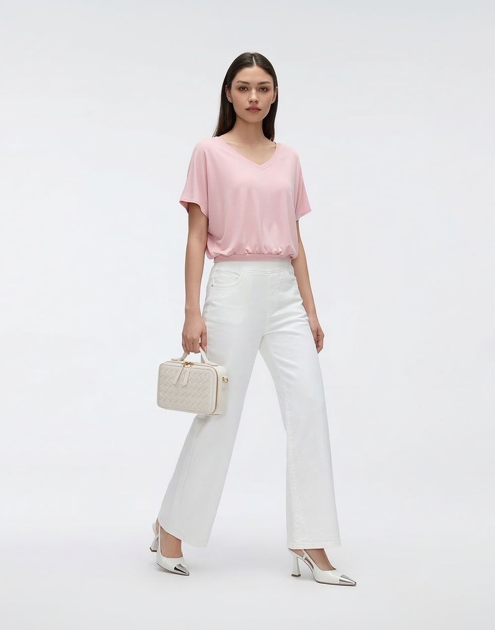 Buy 1, Get 1 Free - Flattering & Cooling Fresh Workout Top With Sleeves & Slim Waistline