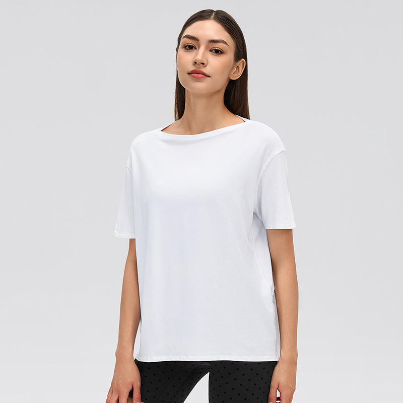 Buy 1, Get 1 Free - Cooling, Buttery Soft & Wrinkle-Free Luminous Top (Belly Covering Fit)