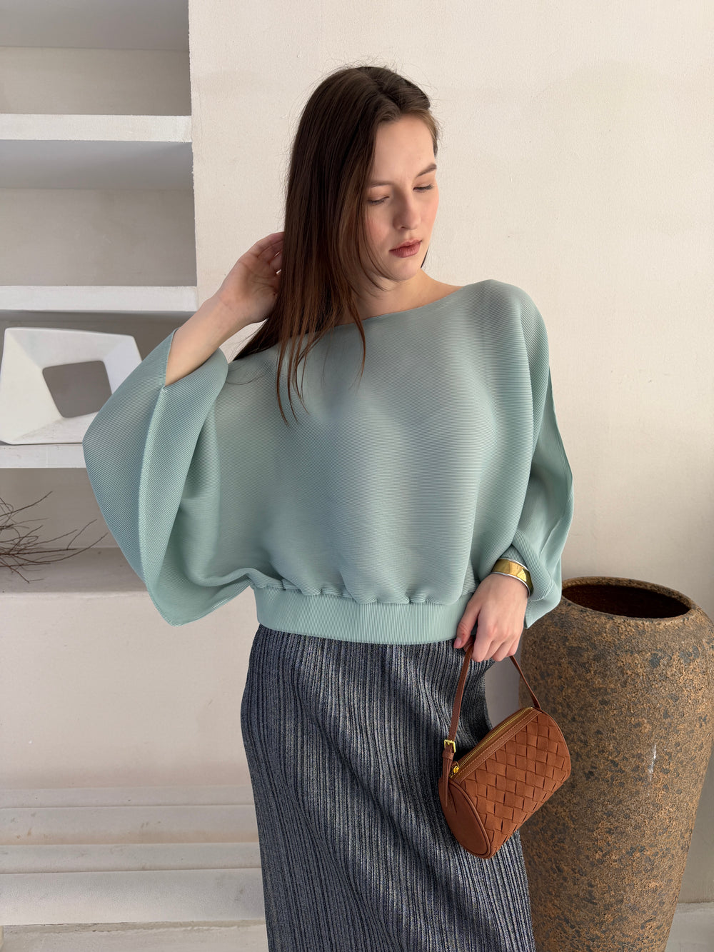 Cooling, Wrinkle-Free and Free Size Fluid Top