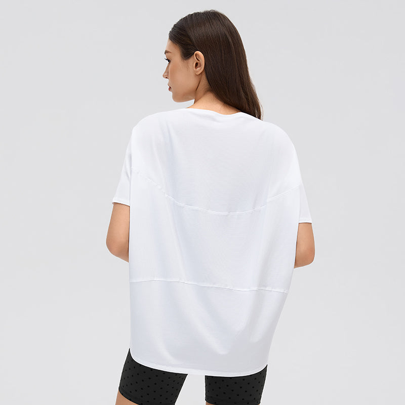 Buy 1, Get 1 Free - Cooling, Buttery Soft & Wrinkle-Free Luminous Top (Belly Covering Fit)