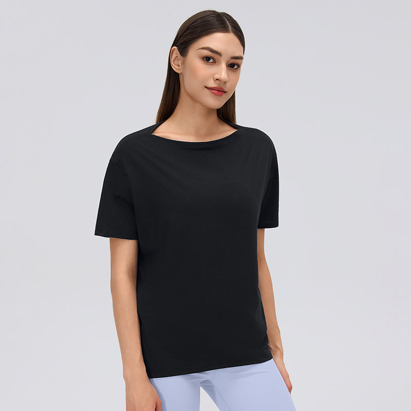 Buy 1, Get 1 Free - Cooling, Buttery Soft & Wrinkle-Free Luminous Top (Belly Covering Fit)