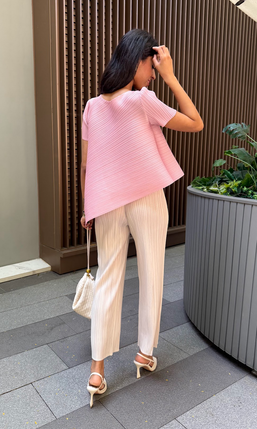 Cooling & Wrinkle-Free Breezy Top With Sleeves