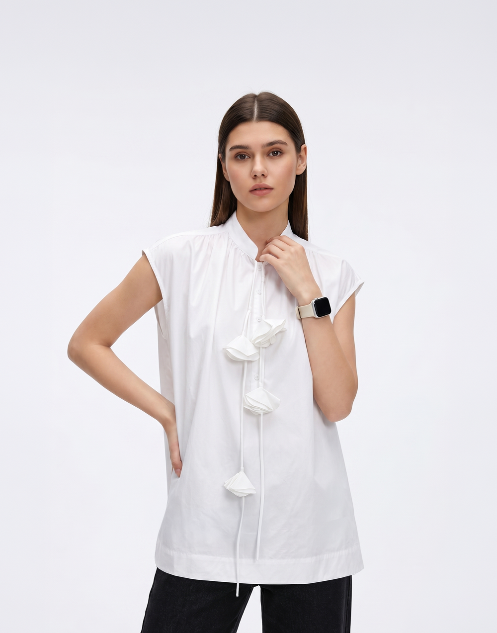 Cooling & Breathable Poise Shirt WIth Cap Sleeves