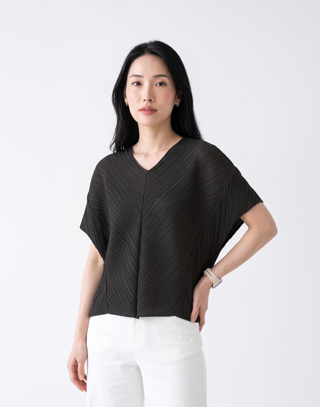 Wrinkle-Free, Cooling, Breathable & Free Size Solene Top