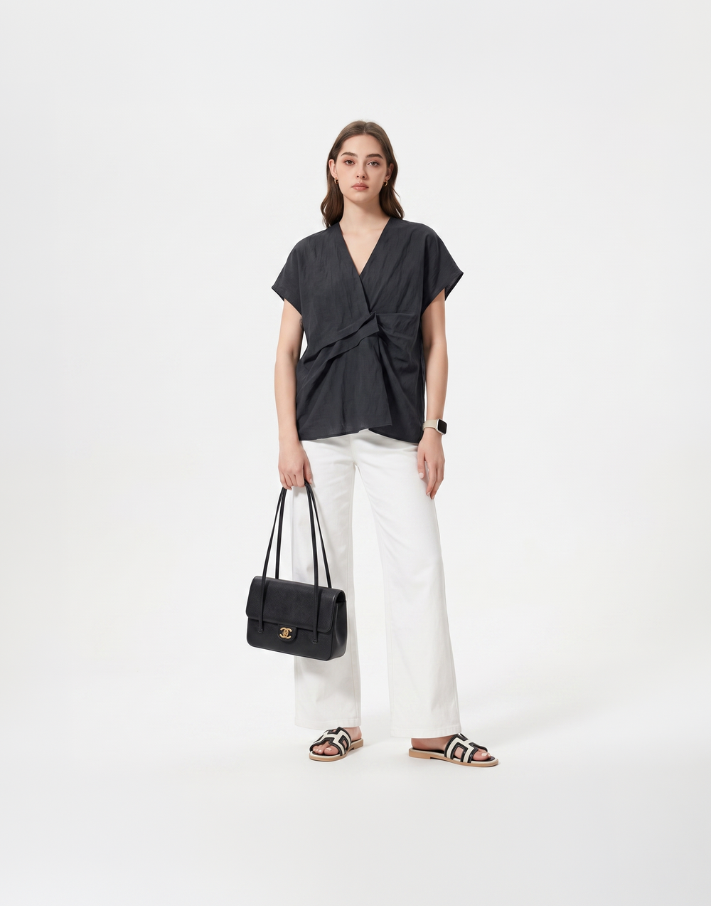 Cooling, Breathable & Tummy Covering Drape Top