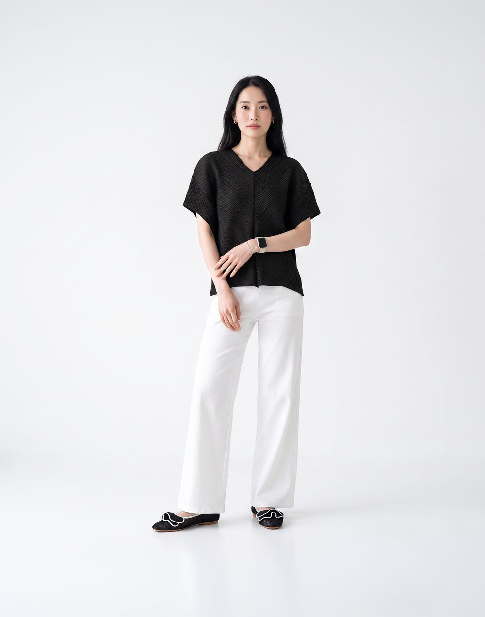 Wrinkle-Free, Cooling, Breathable & Free Size Solene Top