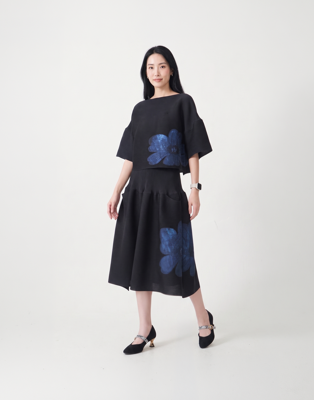 Wrinkle-Free, Cooling & Breathable Free Size Peony Top