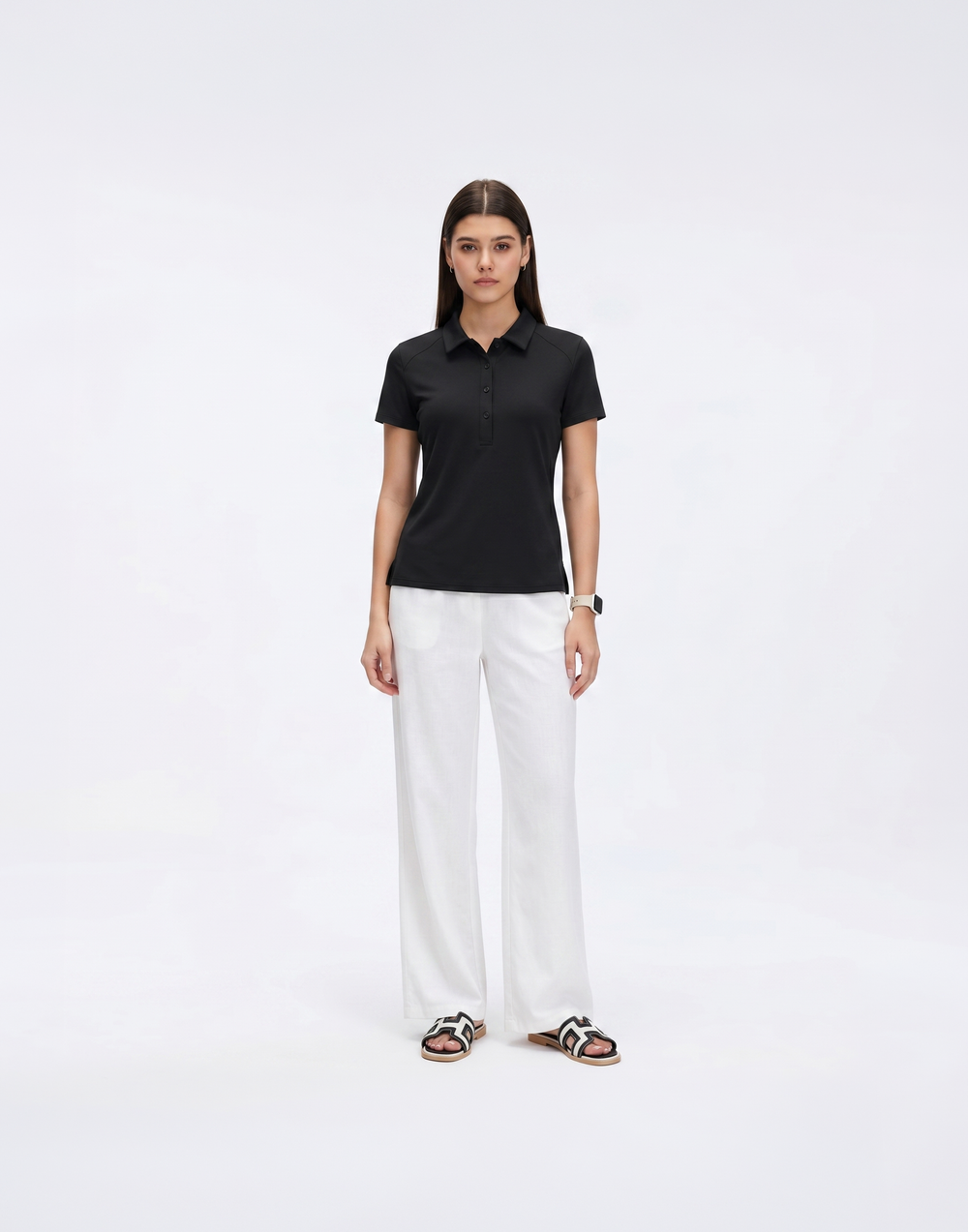 Buy 1, Get 1 Free - Cooling, Breathable, Sweat-Wicking Airy Polo Shirt With UPF50+ Protection