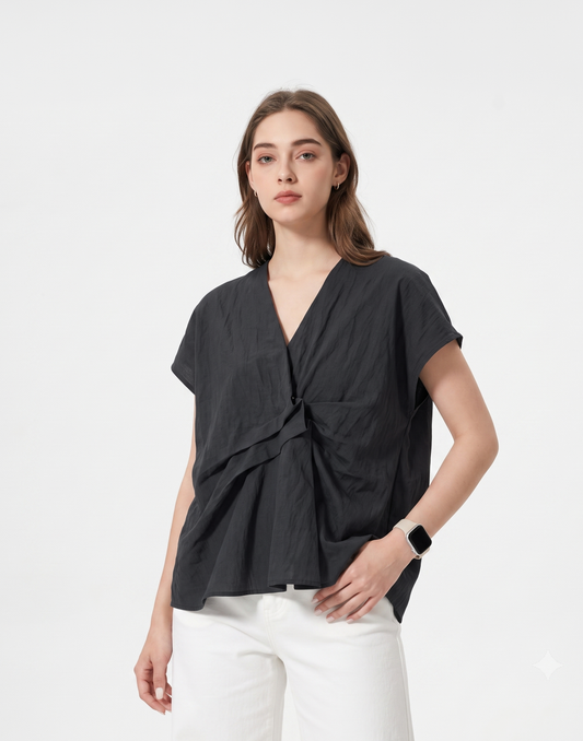 Cooling, Breathable & Tummy Covering Drape Top