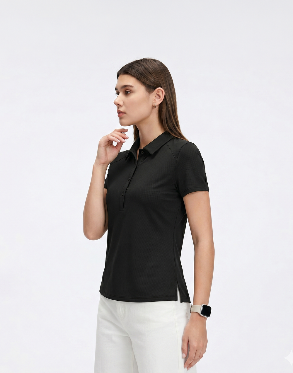 Buy 1, Get 1 Free - Cooling, Breathable, Sweat-Wicking Airy Polo Shirt With UPF50+ Protection
