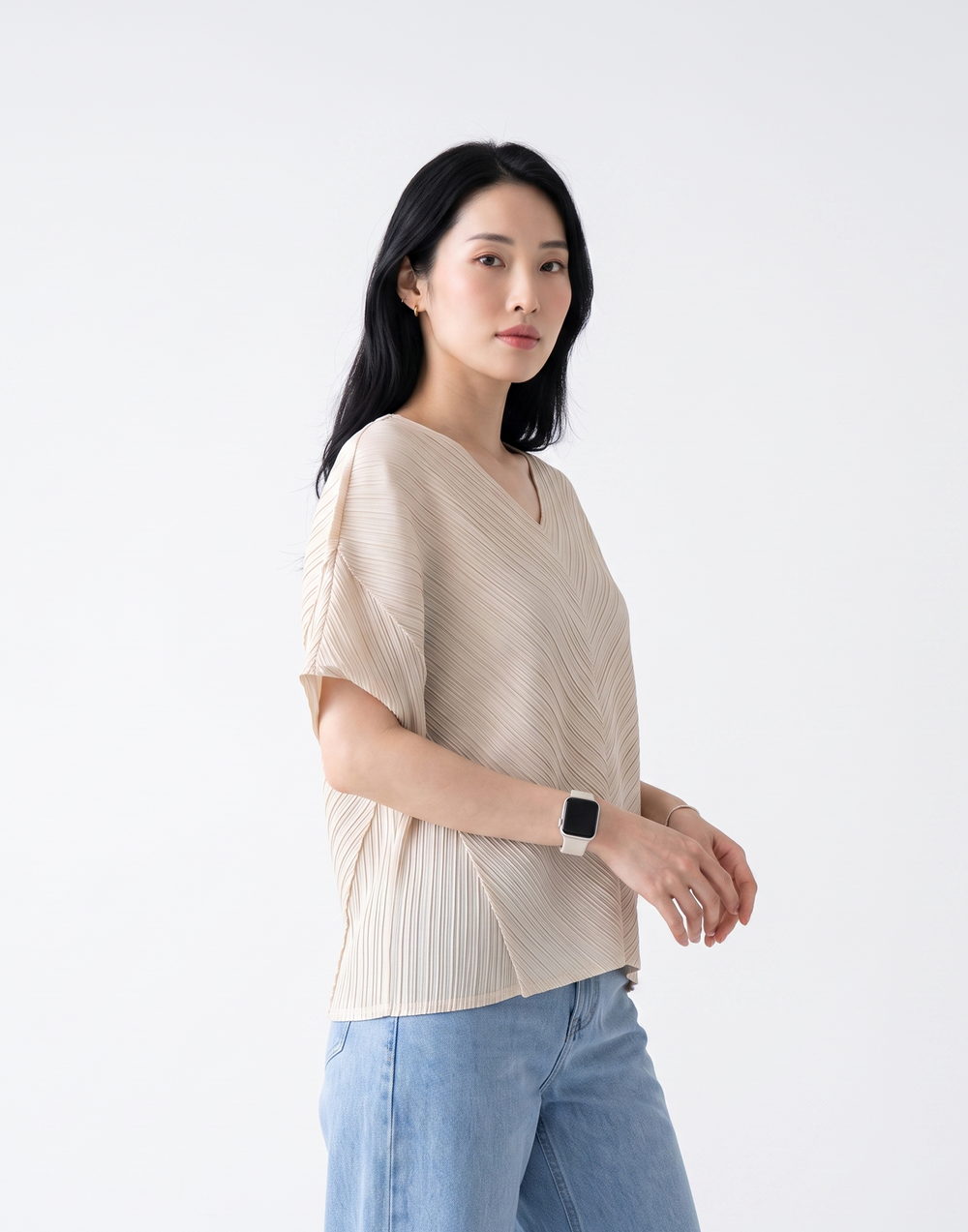 Wrinkle-Free, Cooling, Breathable & Free Size Solene Top