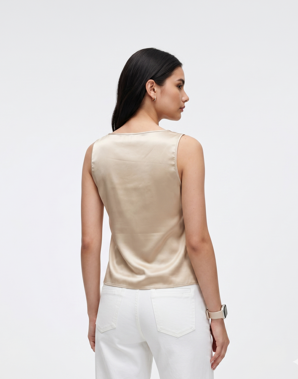 Cooling & Breathable Silk Padded Top
