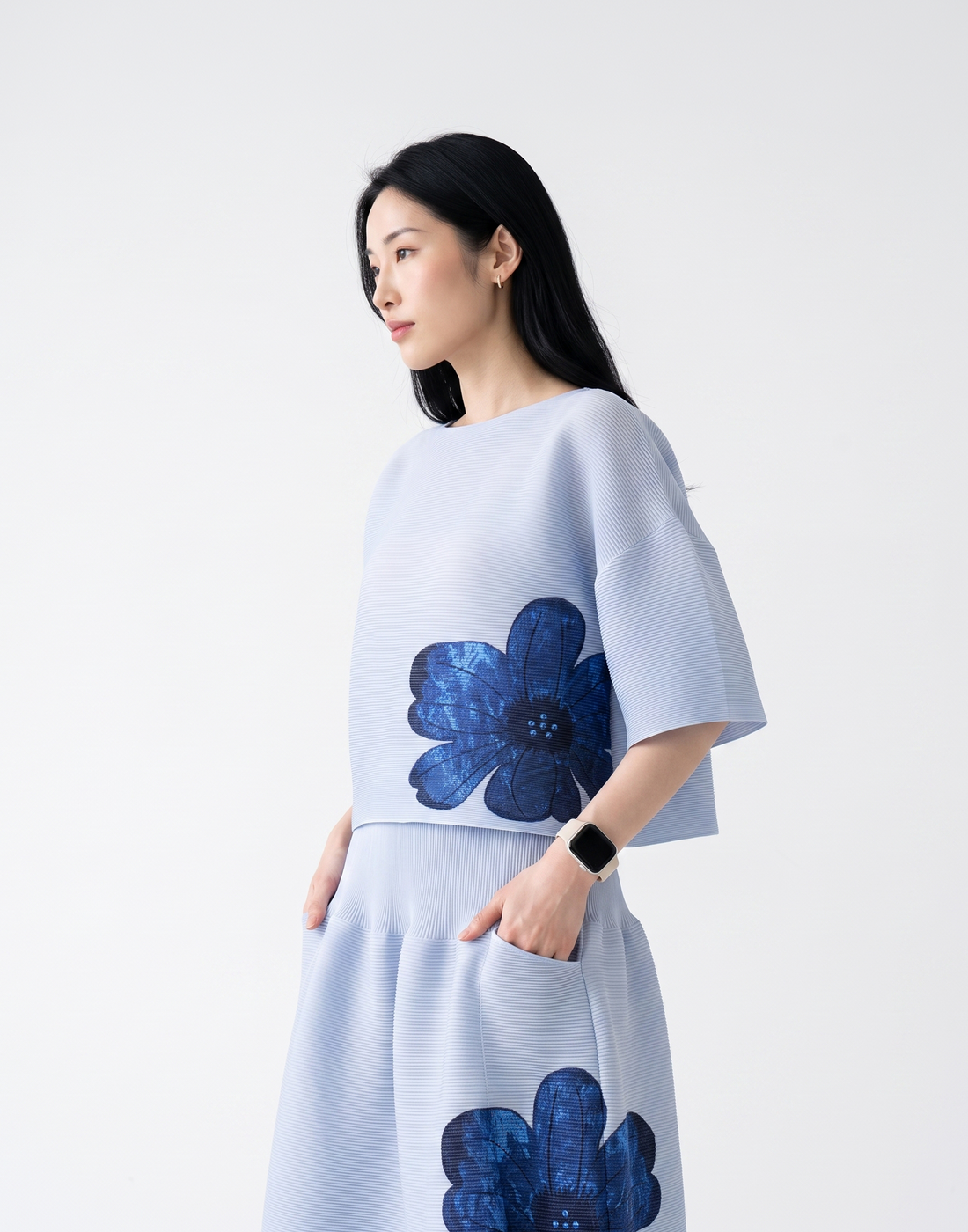 Wrinkle-Free, Cooling & Breathable Free Size Peony Top