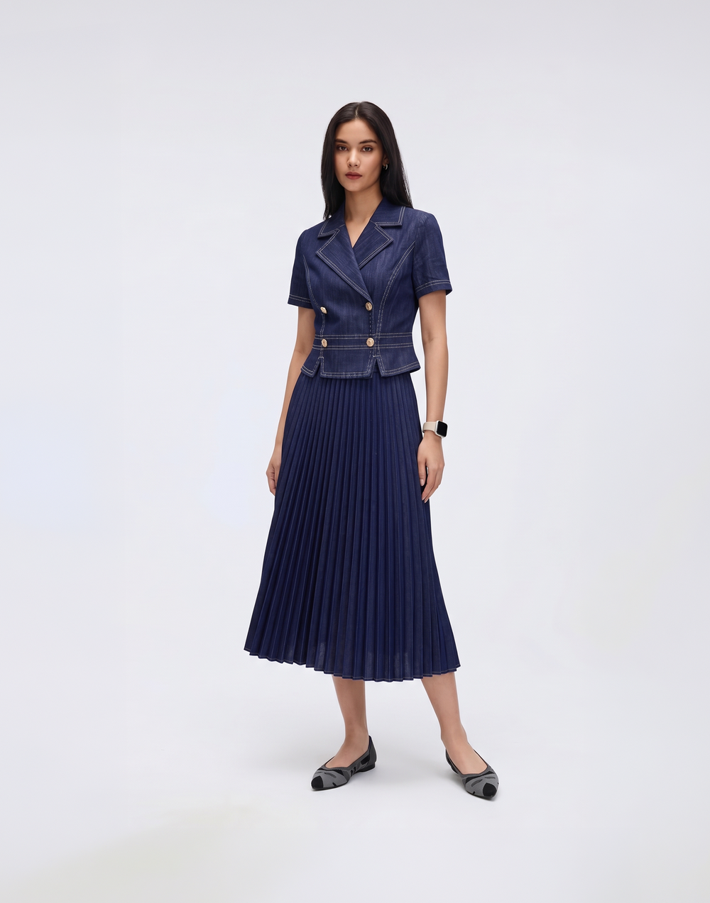 Wrinkle-Free, Cooling & Breathable Free Size Verve Set