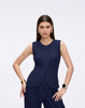 Cooling, Wrinkle-Free & Free Size Pleated Legacy Vest With Pockets