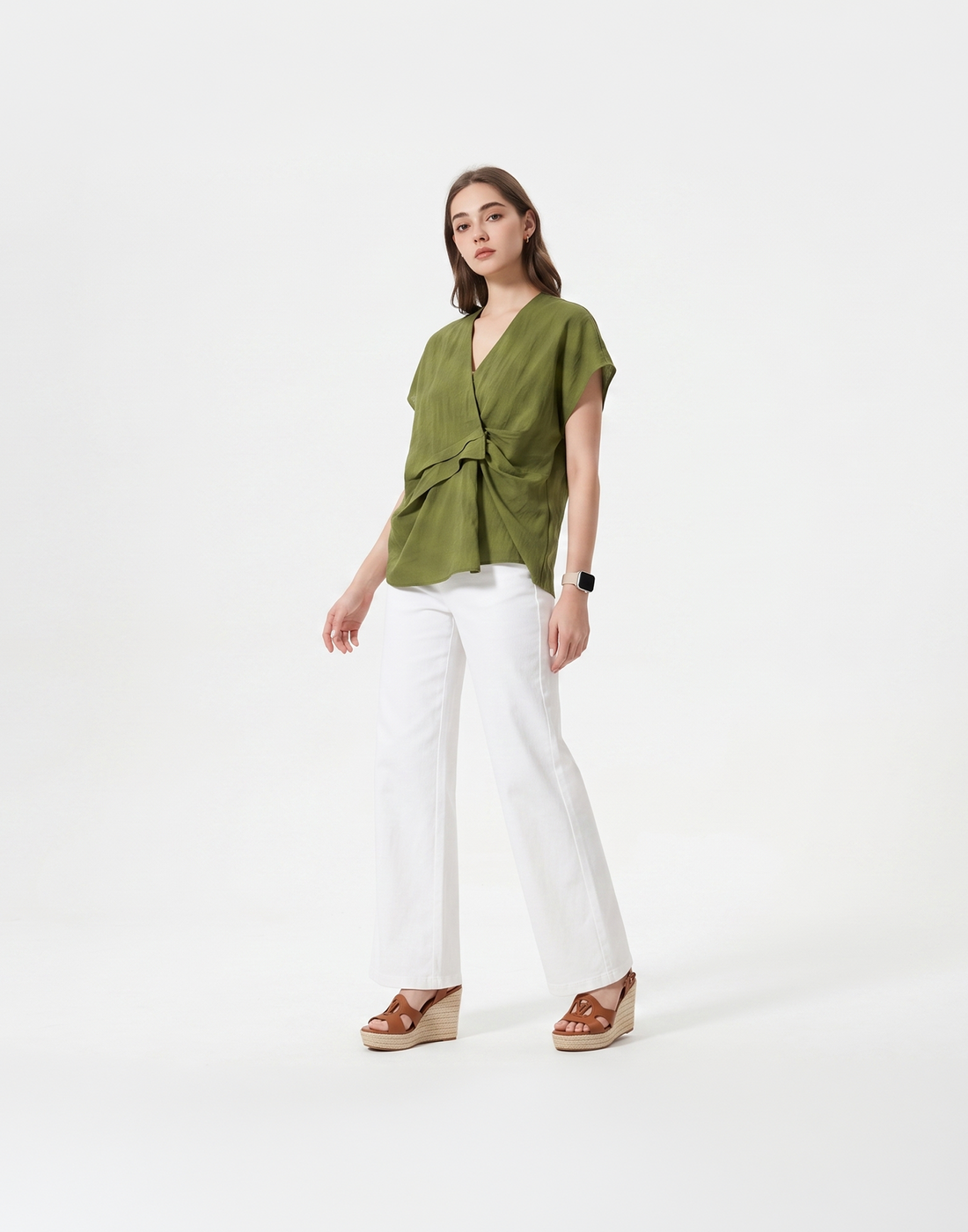 Cooling, Breathable & Tummy Covering Drape Top