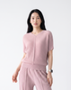 Wrinkle-Free, Cooling & Breathable Free Size Takeoff Pleated Set